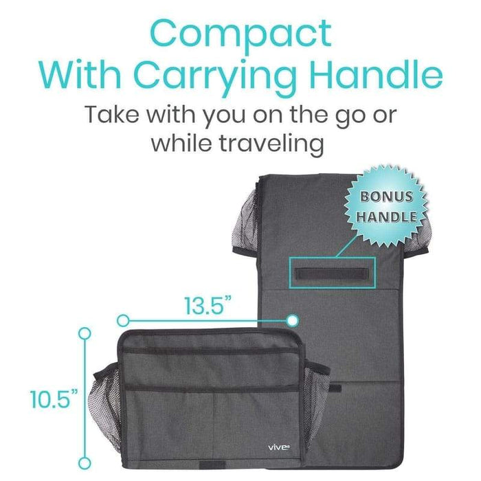 Compact With Carrying Handle. Take with you on the go or while traveling