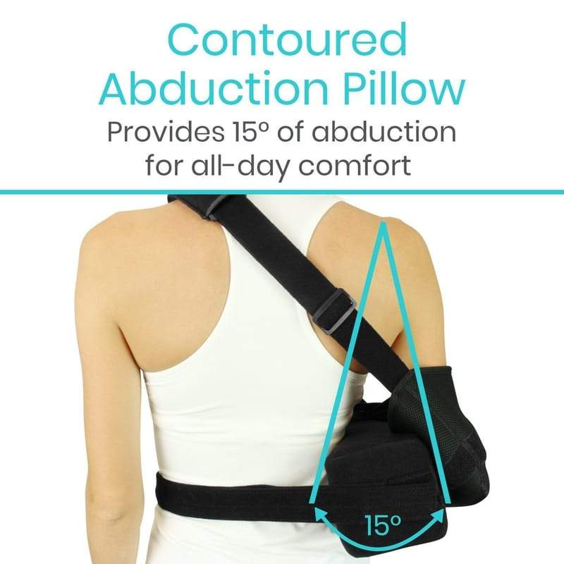 Shoulder Immobilizer Brace & Sling + Abduction Pillow - Vive Health