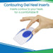 Contouring Gel Heel Inserts, Inserts contour to your heels for a comfortable fit