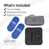 Includes: Two Ice Packs, Safeguard Hard Case, Organizer Pouch