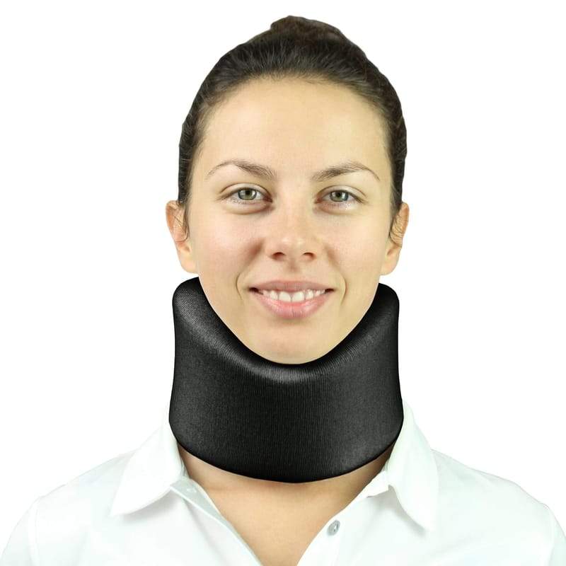 VR SURGICAL™ Neck Collar Belt / Cervical Collar Soft Neck Belt Neck Support  (Beige) / Cervical Collar Pain relief