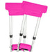 Crutch Pads and Grips Pink