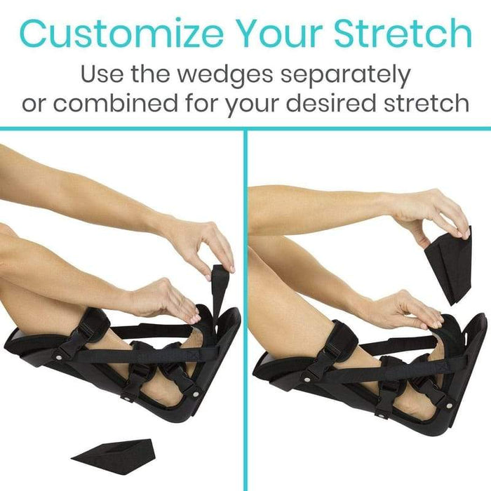 Customize Your Stretch. Use the wedges separately or combined for your desired stretch