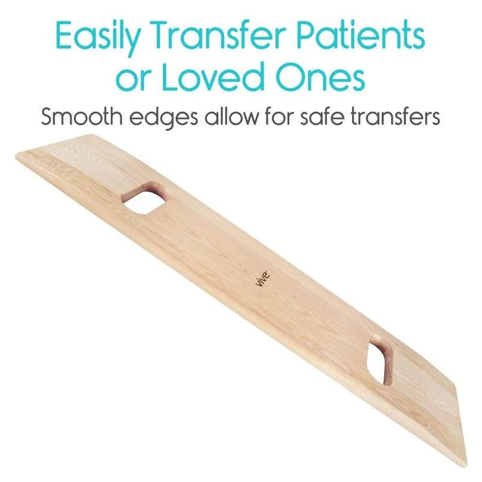 Easily Transfer Patients or Loved Ones, Smooth edges allow for safe transfers 