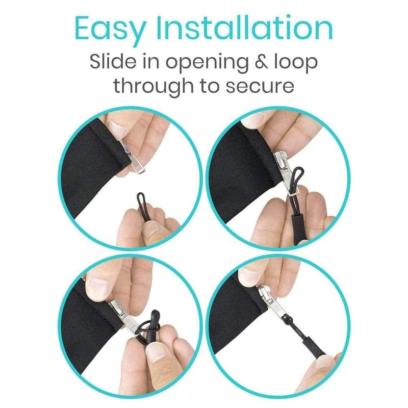 Zpsolution Zipper Pull Replacement - 3 Size More Suitable for Different Zippers - Easy Use for Broken and Missing Zipper Pulls