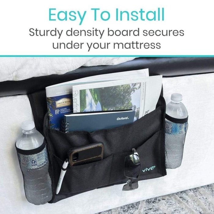 Easy To Install. Sturdy density board secures under your mattress