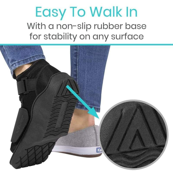 Easy To Walk In With a non-slip rubber base for stability on any surface