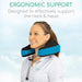 Ergonomic Support. Designed to effectively support the neck & head