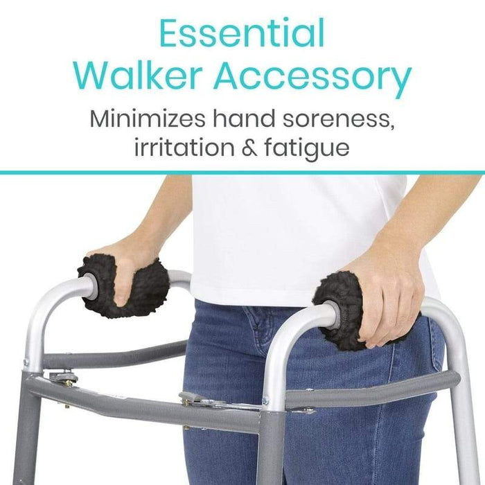 Essential Walker Accessory. Minimizes hand soreness, irritation & fatigue