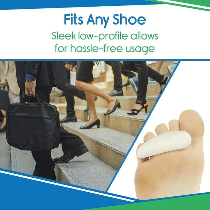 Fits Any Shoe Sleek low-profile allows for hassle-free usage