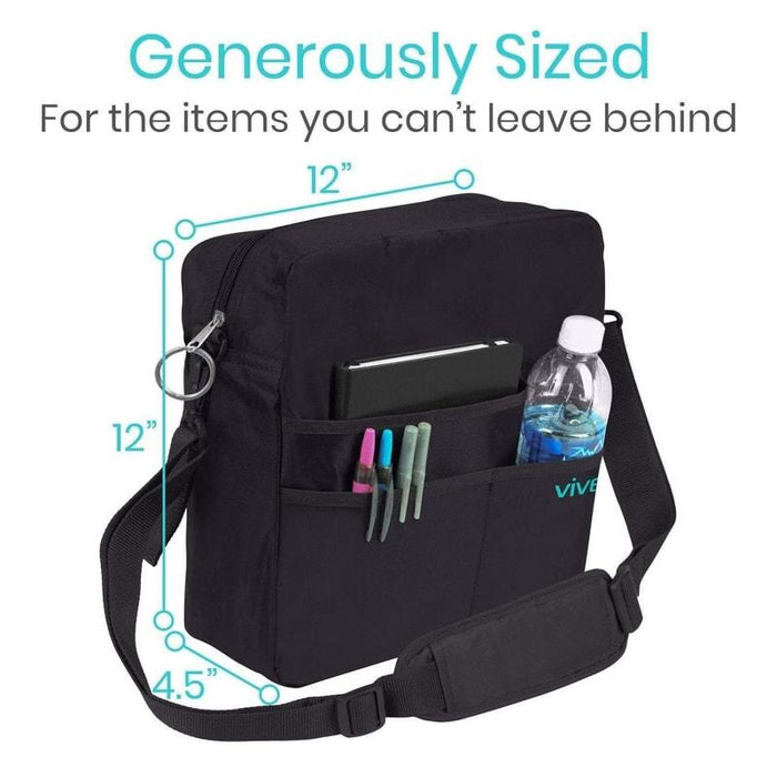 Generously Sized for the items you can't leave behind