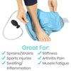 Great For: Sprains/Strains, Sports Injuries, Swelling/Inflammation, Stiffness, Arthritis Pain, Muscle Fatigue