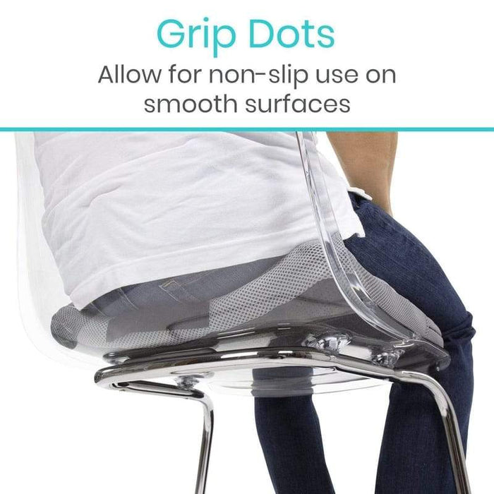 Grip Dots Allow for non-slip use on smooth surfaces