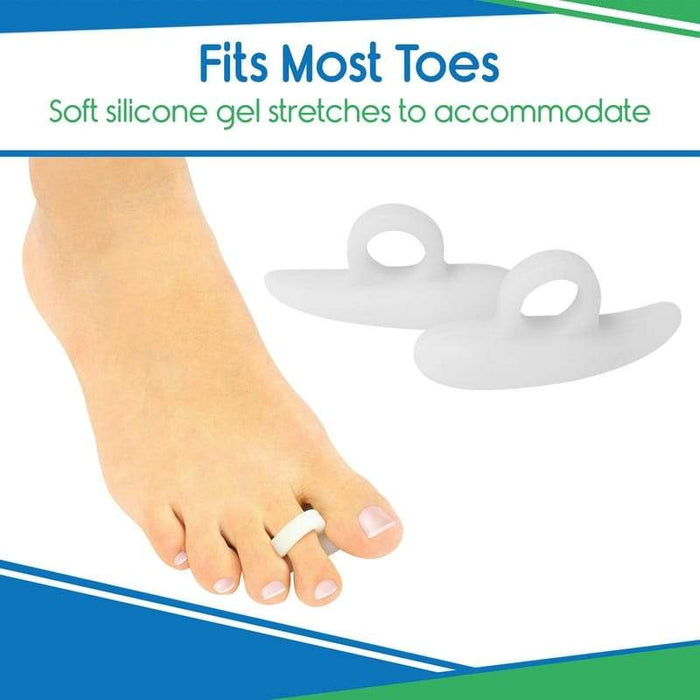 Fit most toes soft silicone gel stretches to accommodate