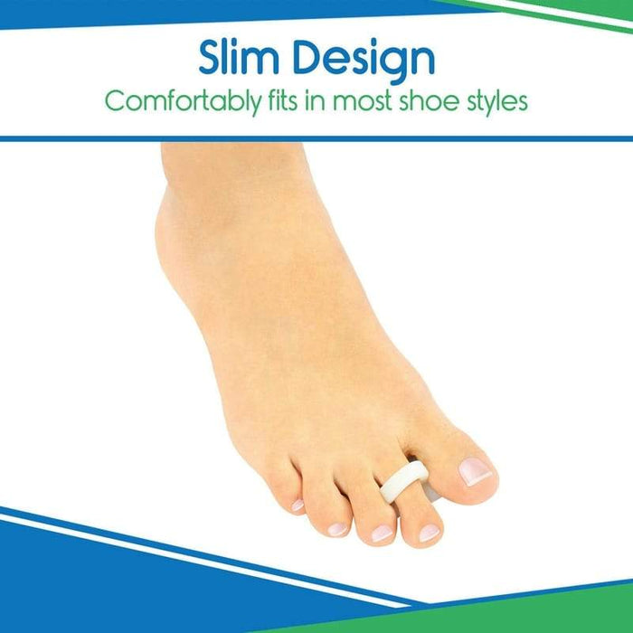 Slim Design Comfortably fits in most shoe styles