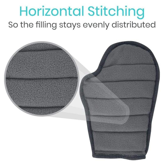 Horizontal Stitching, So the filling stays evenly distributed