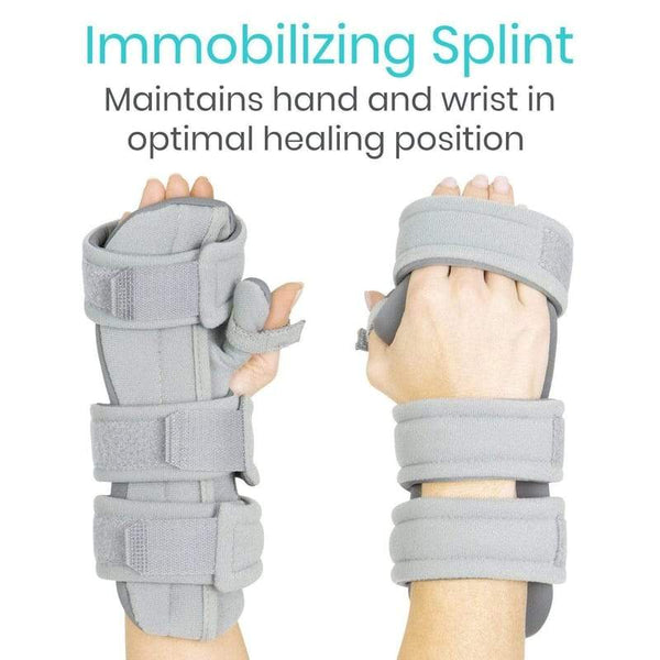 Hand & Wrist Immobilizer Splint - Support Brace - Vive Health