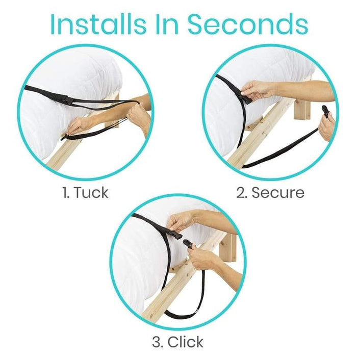 Install in seconds. Tuck, Secure and Click