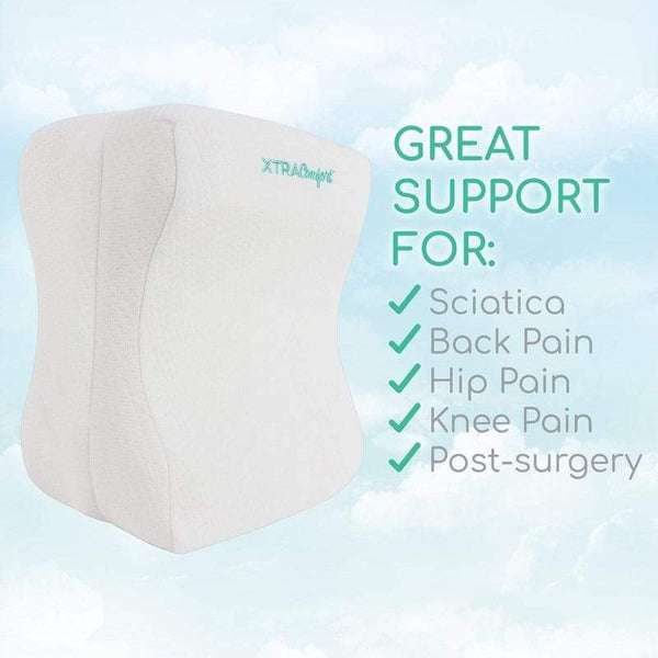 Vive Health Full Knee Pillow V2 CSH1092GRY - Grey | 8/cs