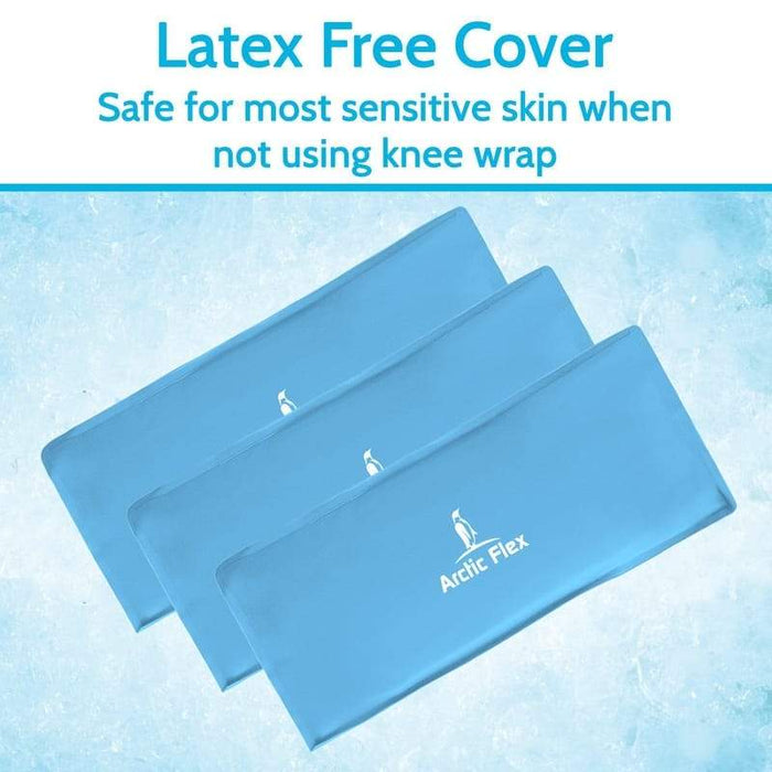 Latex Free Cover, Safe for most sensitive skin when not using knee wrap