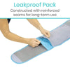 Leakproof Pack Constructed with reinforced seams for long-term use