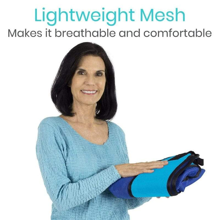 Lightweight mesh makes it breathable and comfortable