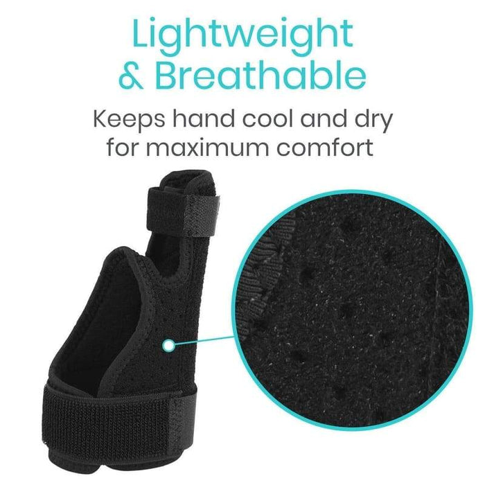 Lightweight & Breathable Keeps hand cool and dry for maximum comfort