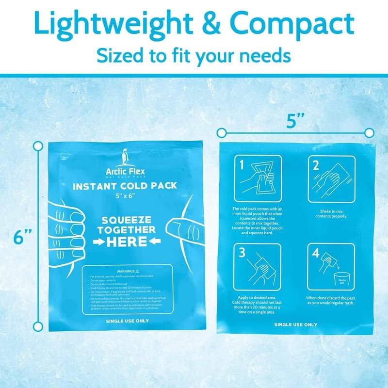 COOL Instant Cold Pack 5 x 6