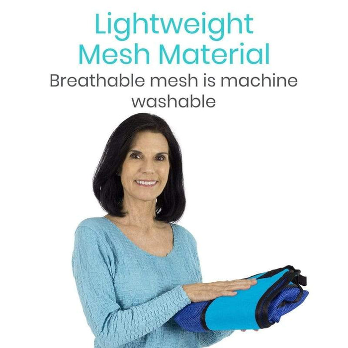 Lightweight Mesh Material, Breathable mesh is machine washable 