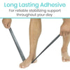 Long Lasting Adhesive For reliable stabilizing support throughout your day