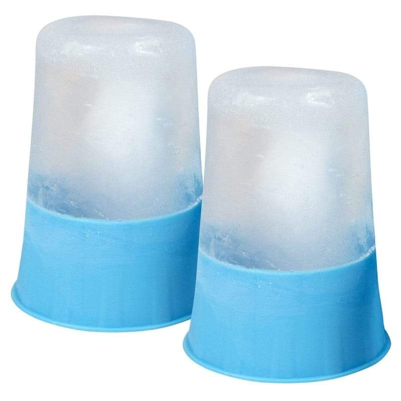 Arctic Flex Ice Massage Therapy Cups (2 Pack) - Cold Roller Tool for  Injuries & Face Eye Puffiness Relief - Freezable - for Pain, Inflammation,  Sprains, Strains, Muscle Spasms, Weakness, Stiffness 