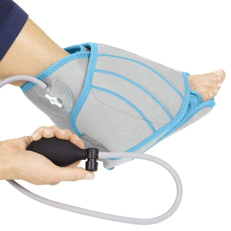 Compression Ankle Ice Wrap - Hot/Cold Support Pack - Vive Health