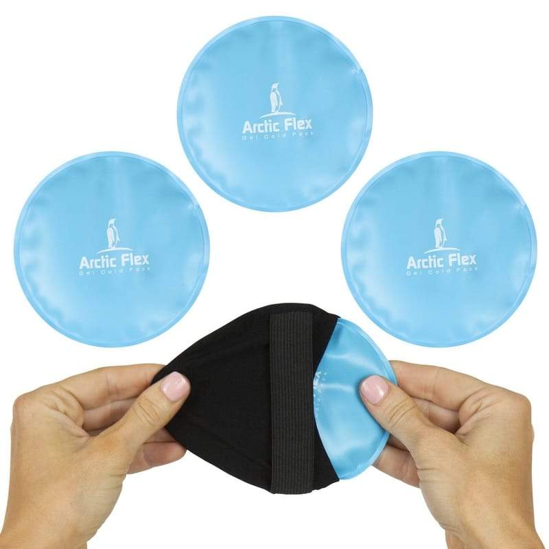 Factory Wholesale Non-woven Mini Round Ice Pack Daily Hot And Cold