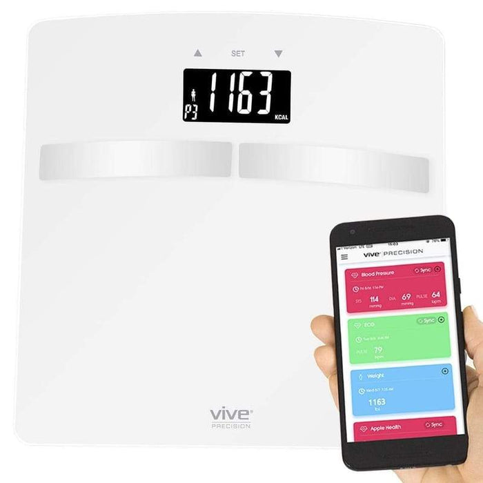 Smart Body Fat Scale White