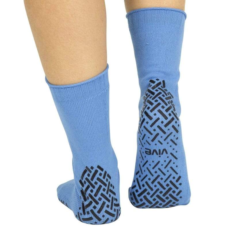 1 Pair Non Slip Skid Socks Slipper Socks with Grippers for