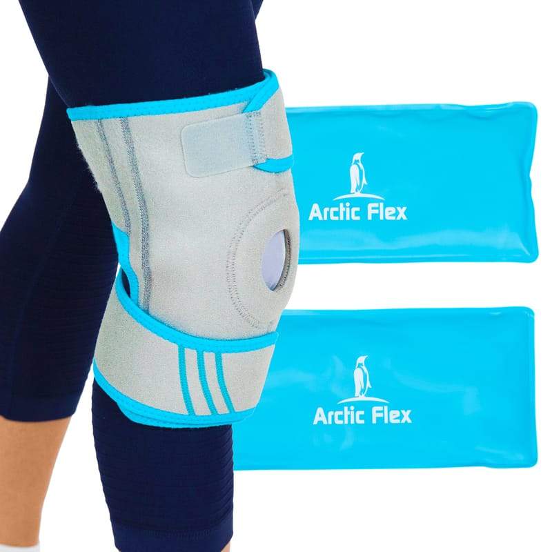 Standard Knee Ice Wrap - Hot/Cold Therapy Brace - Vive Health