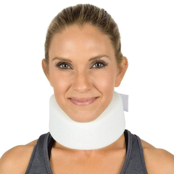 neck brace 3 inches white