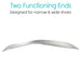 Two Functioning Ends. Designed for narrow & wide shoes