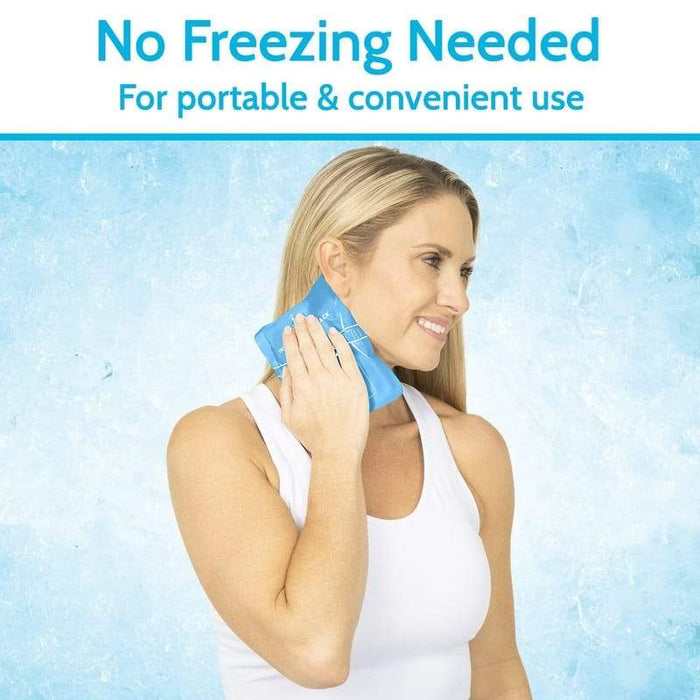 No Freezing Needed For portable & convenient use