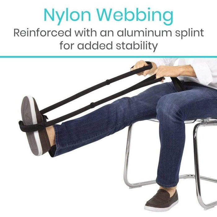 Nylon Webbing Reinforced with an aluminum splint for added stability