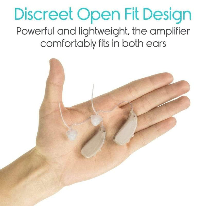 discreet open design