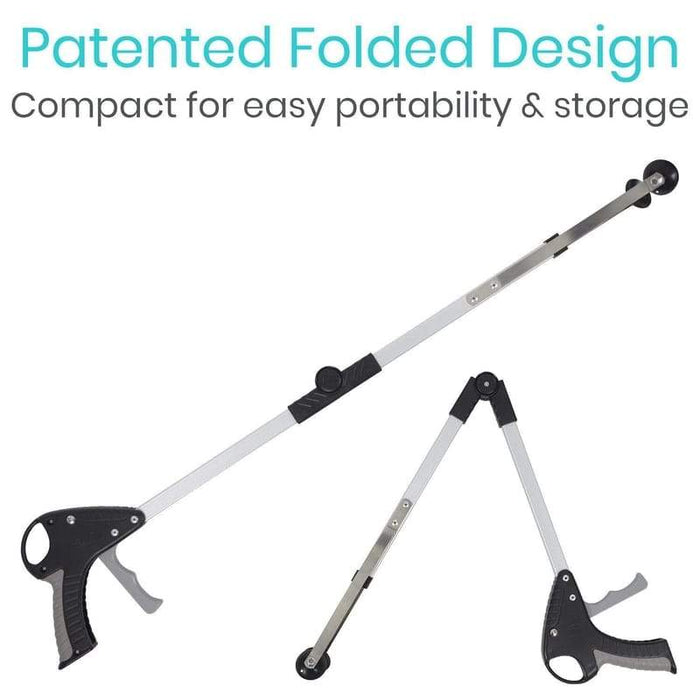 Patented Folded Design Compact for easy potability & stotage