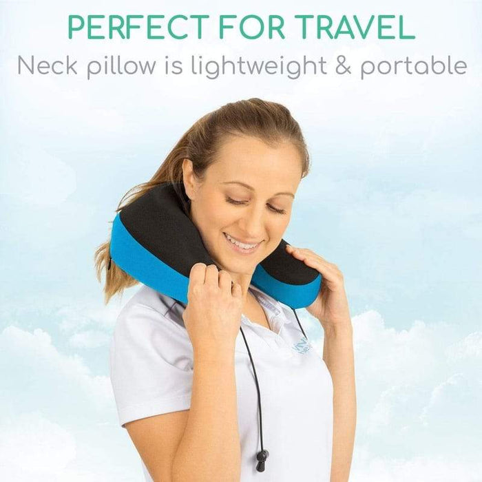 Perfect For Travel. Neck pillow is lightweight & portable