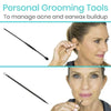 personal grooming tools for acne and earwax buildup