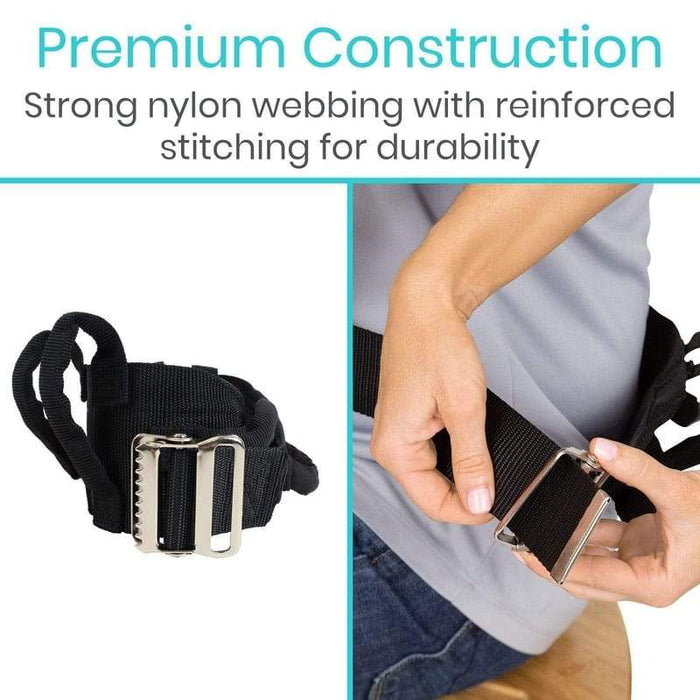 Premium Construction Strong nylon webbing with reinforced stitching for durability