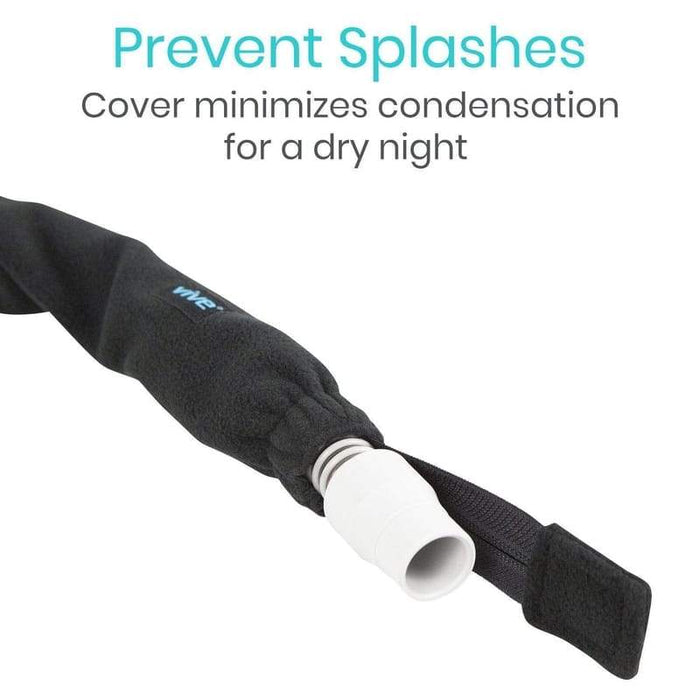 Prevent Splashes Cover minimizes condensation for a dry night