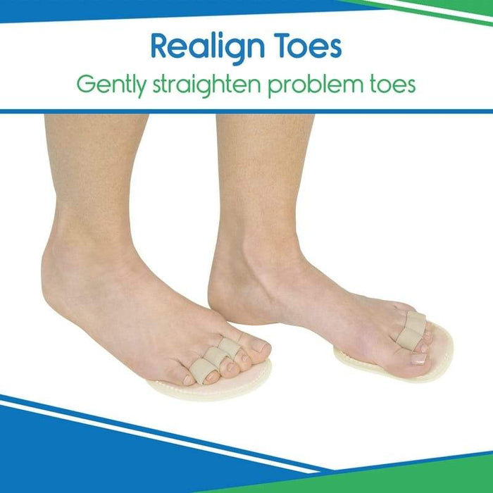 realing toes