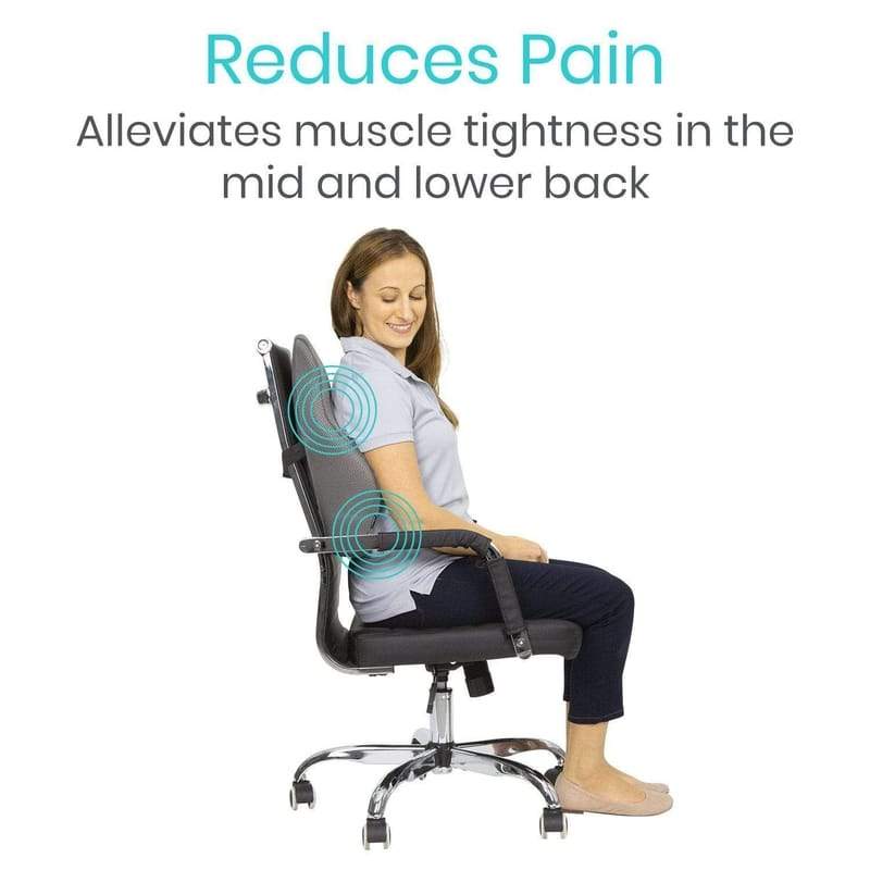 Low Back Lumbar Support for Office Chairs, Car Seats and Travel.