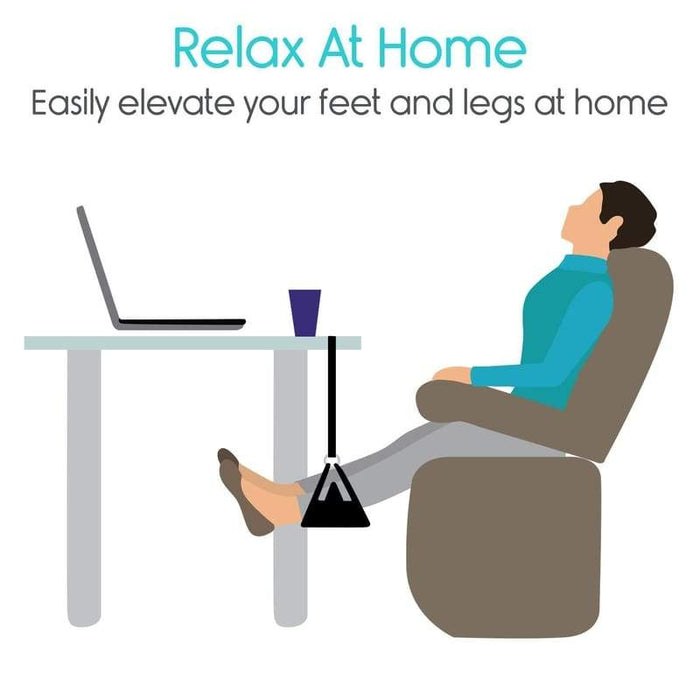 Relax At Home. Easily elevate your feet and legs at home