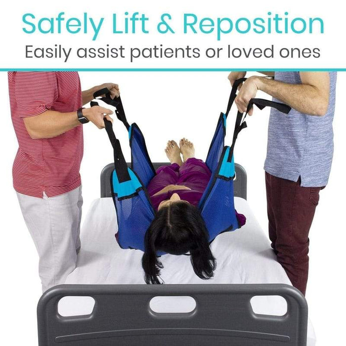 Safely Lift and Reposition, Easily assist patients or loved ones 